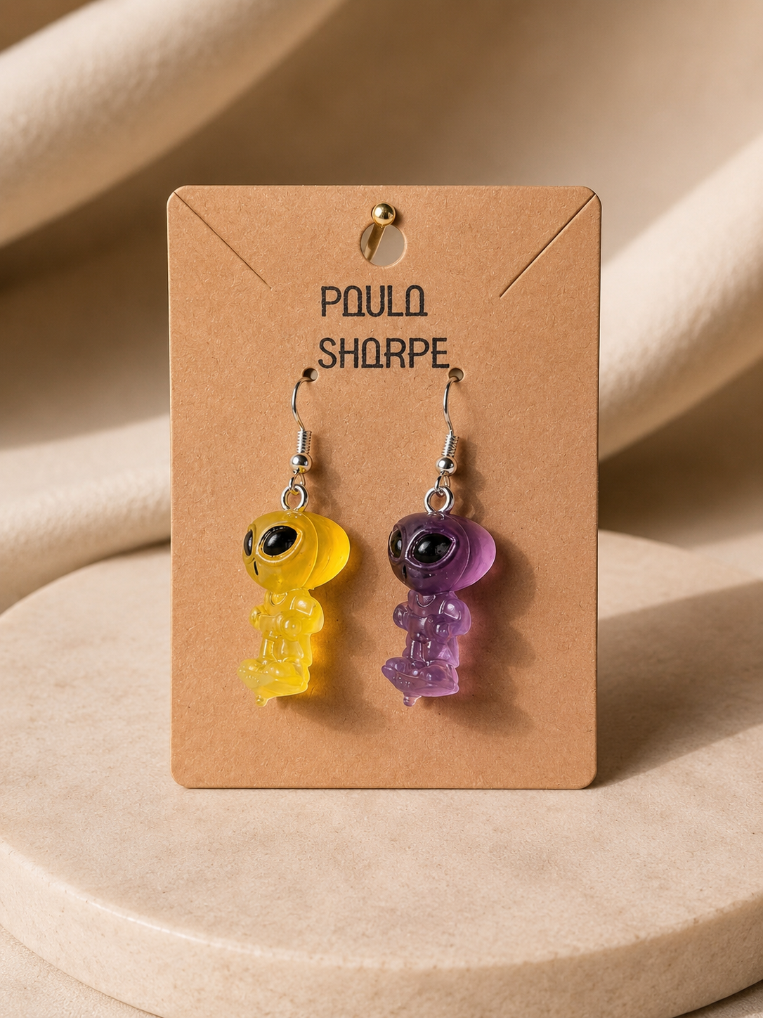 Alien Earrings