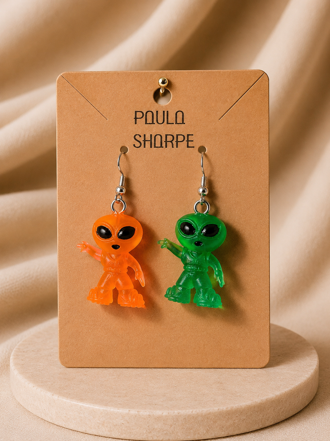 Alien Earrings