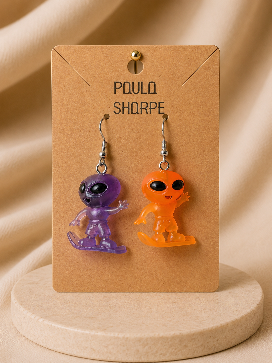 Alien Earrings