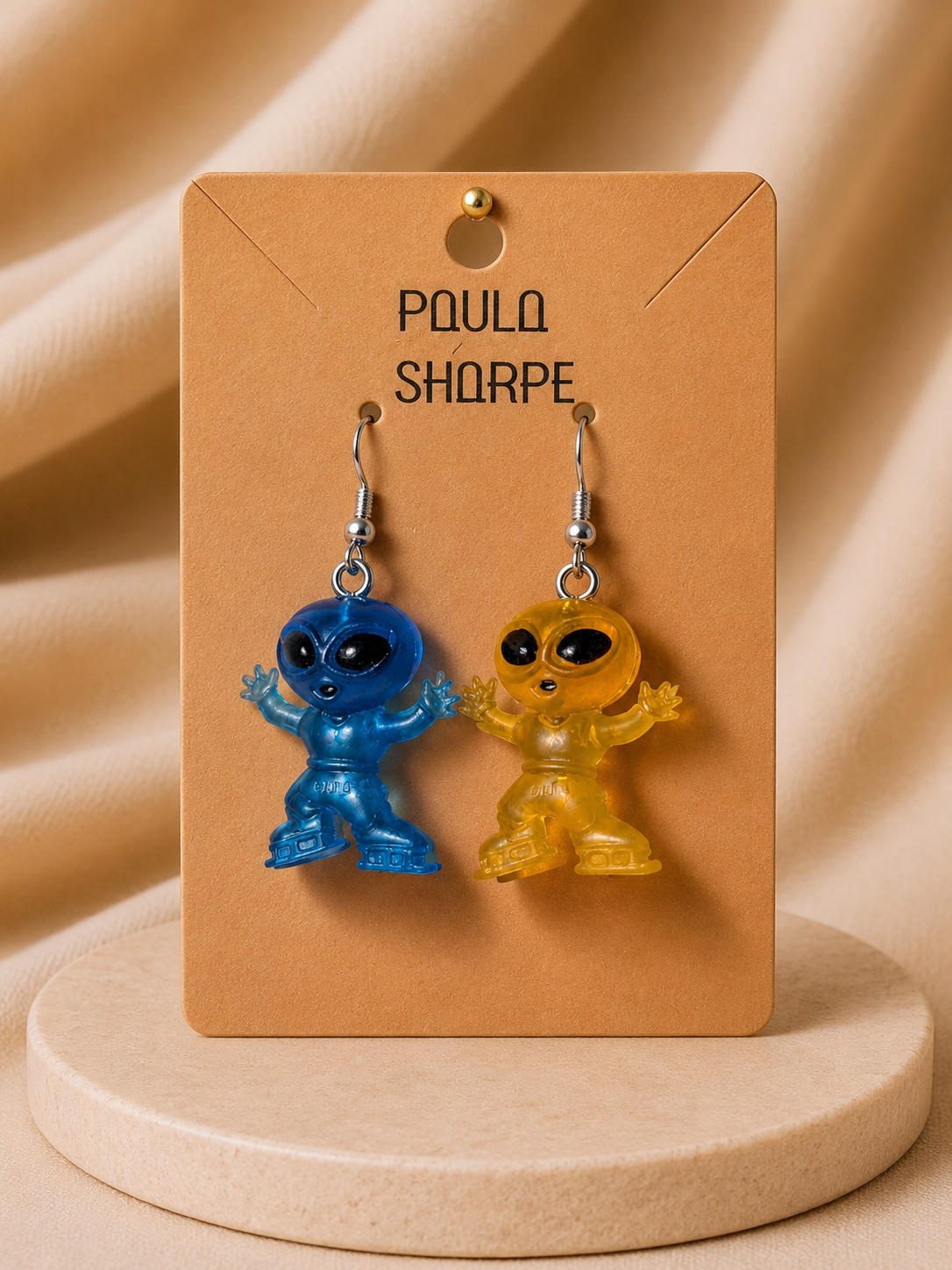 Alien Earrings