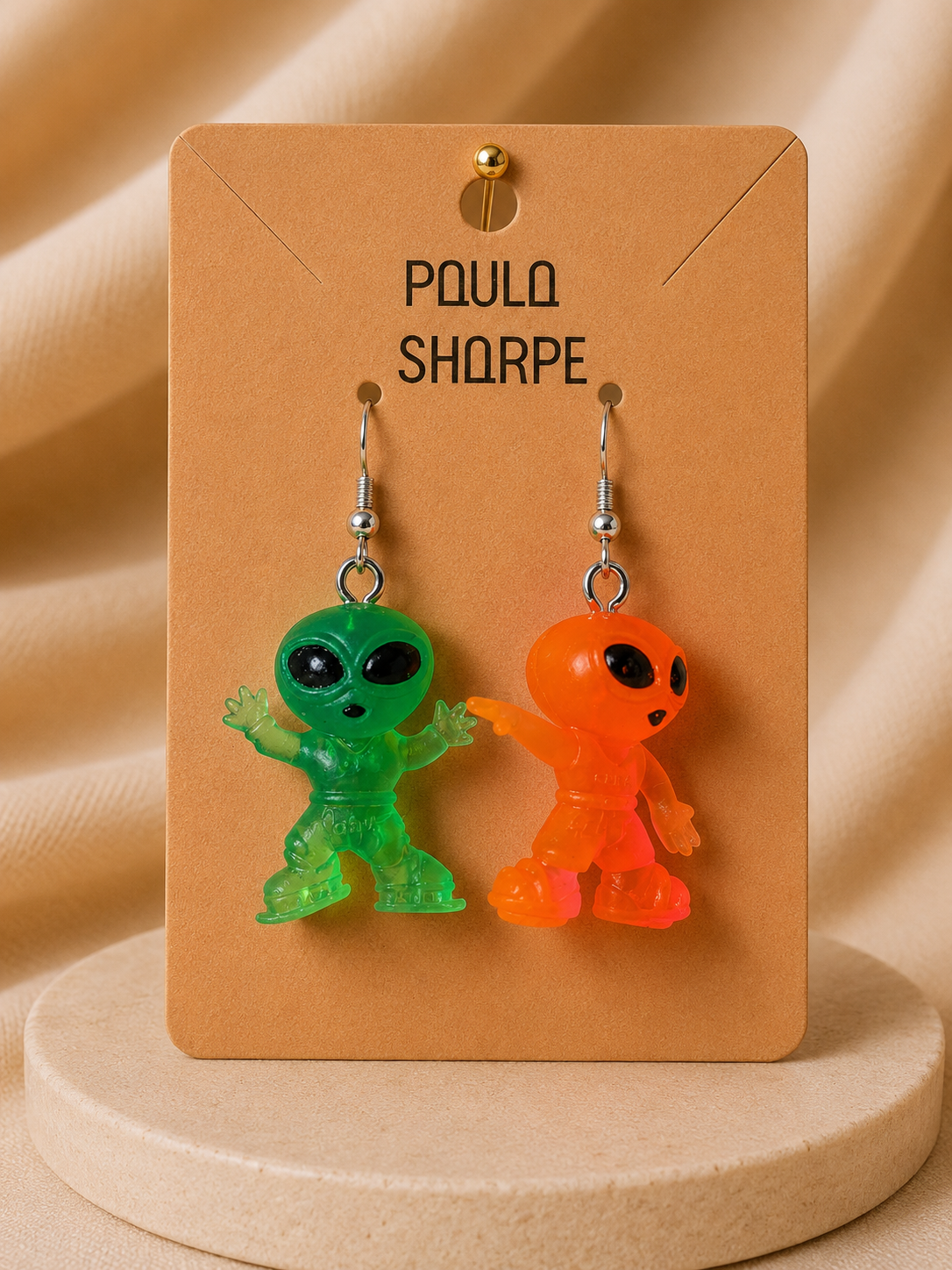 Alien Earrings
