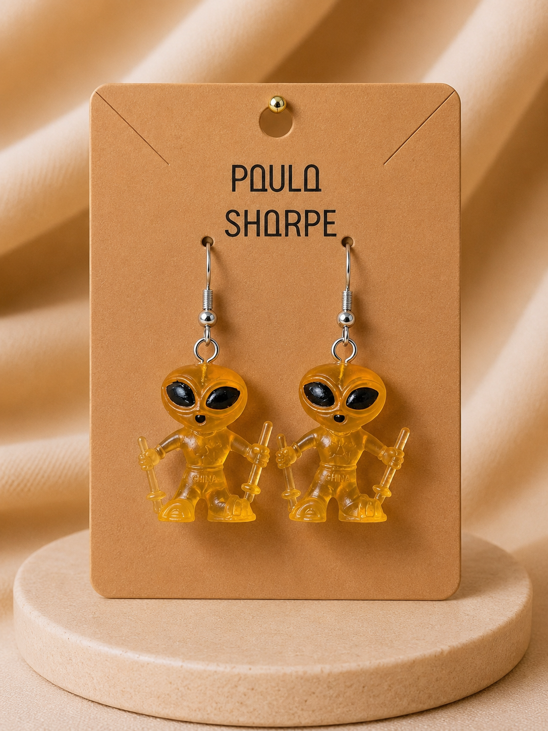 Alien Earrings