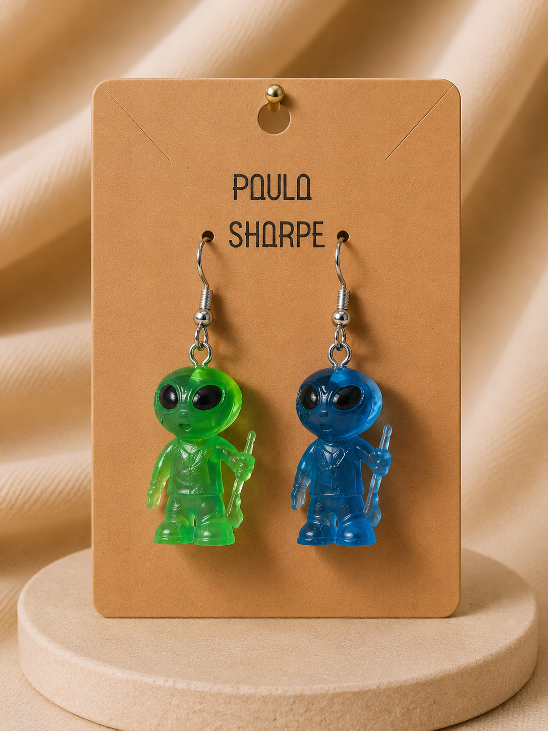Alien Earrings