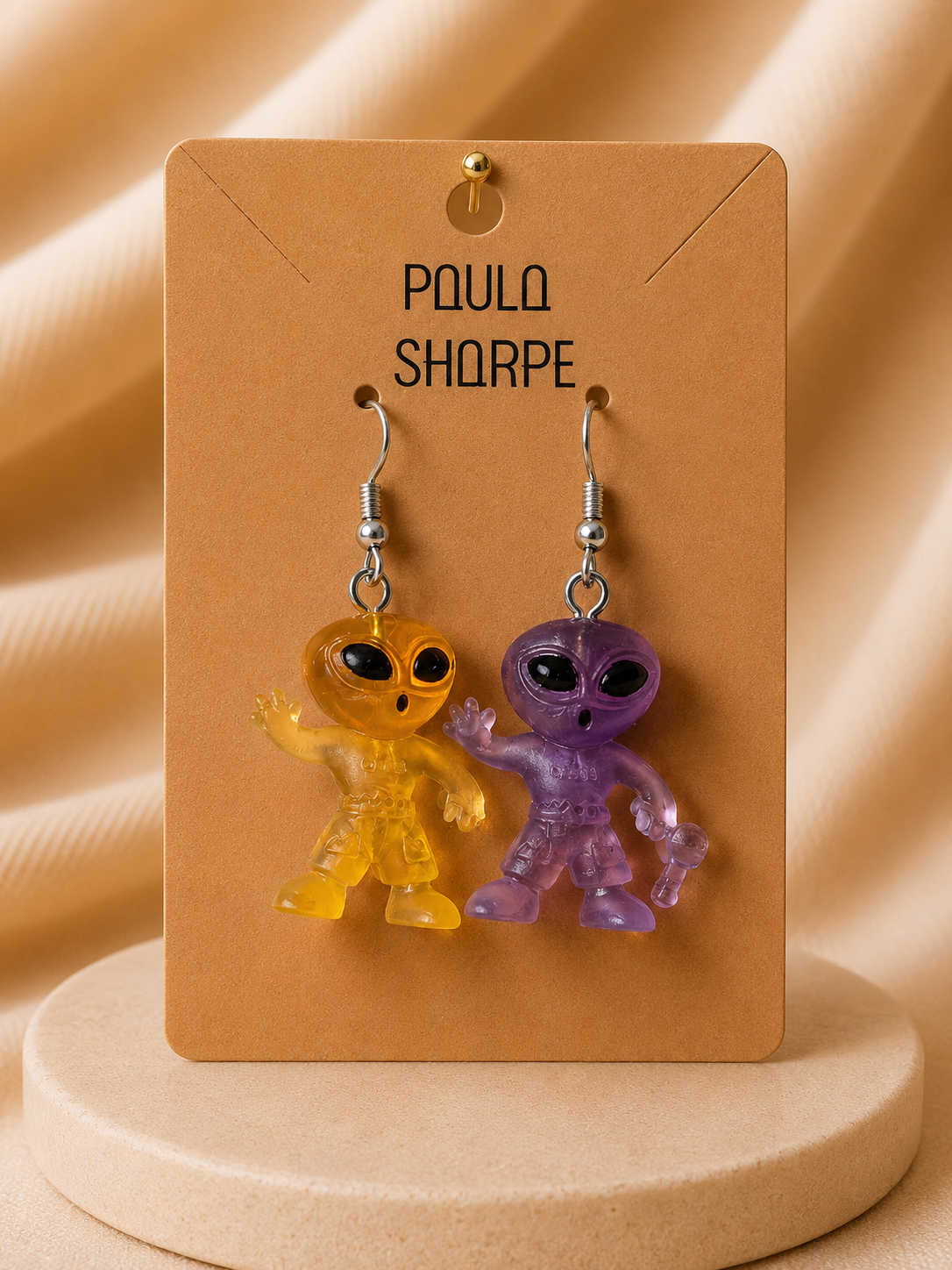 Alien Earrings