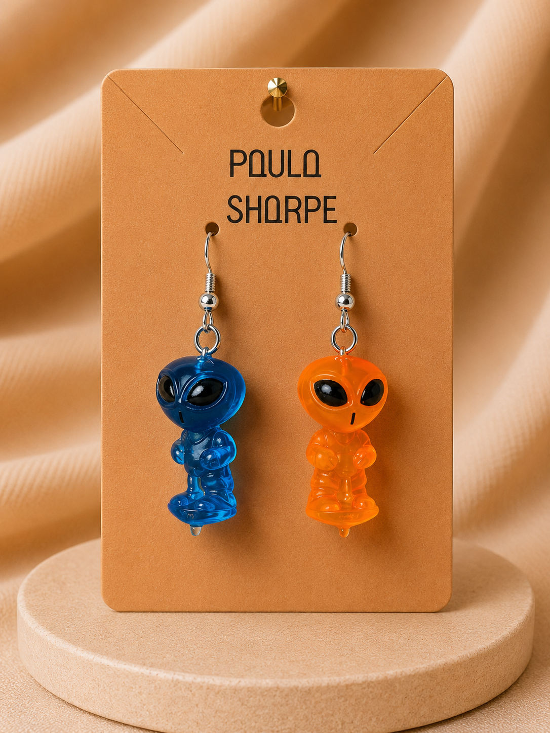 Alien Earrings