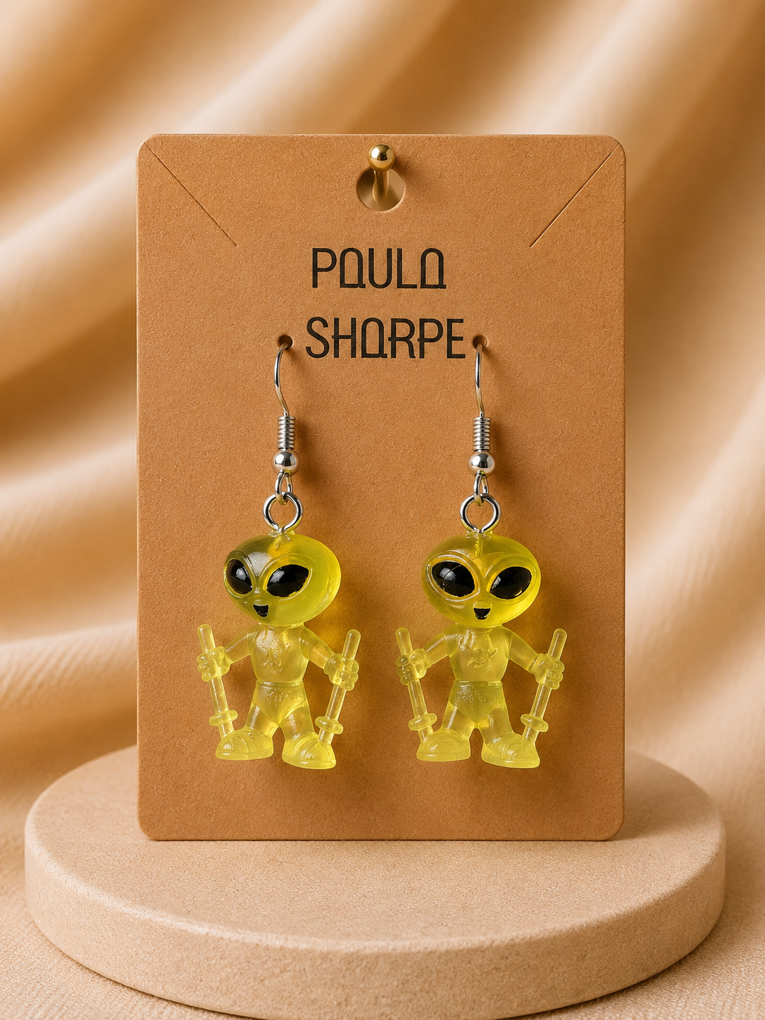 Alien Earrings