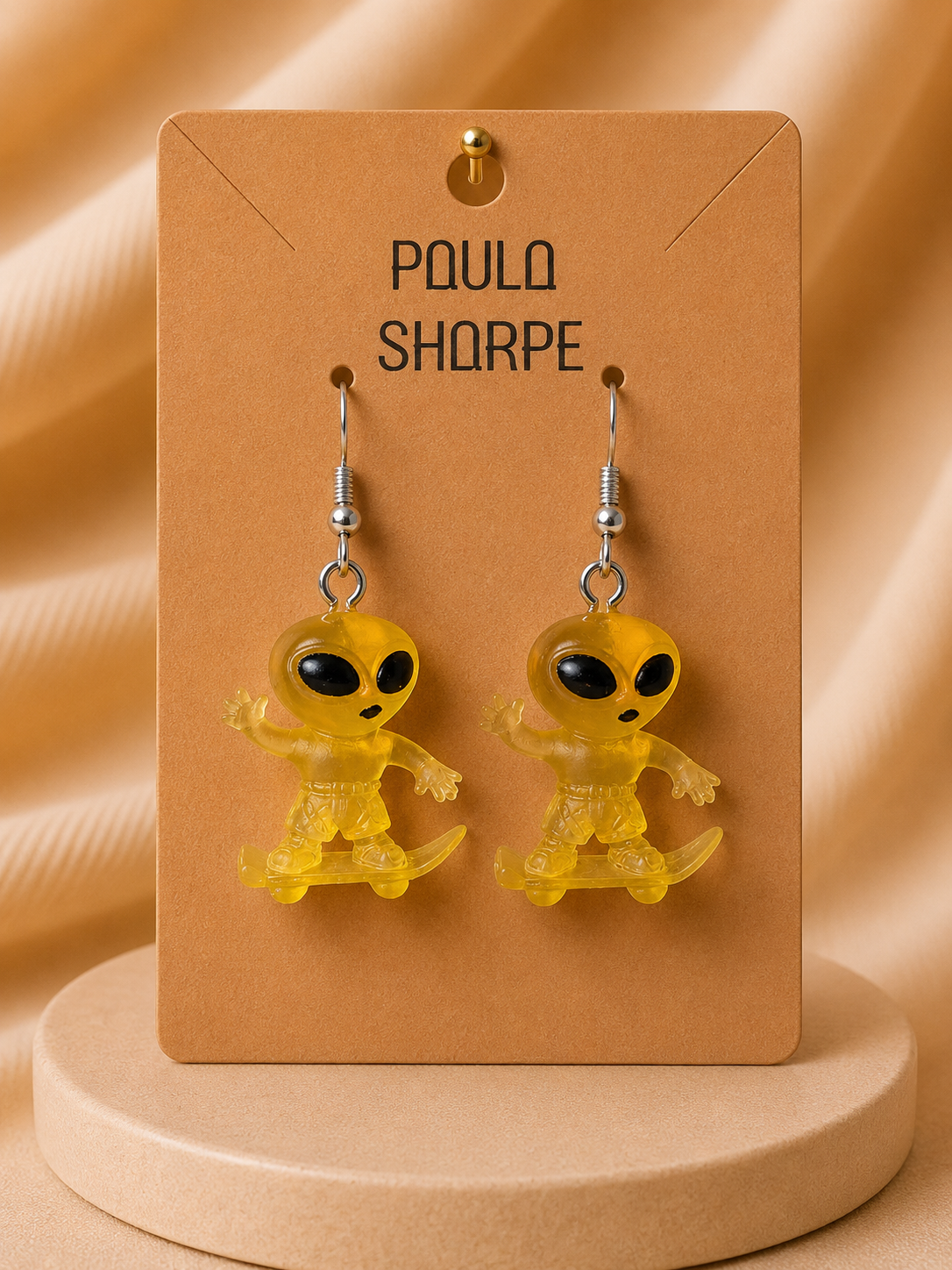 Alien Earrings