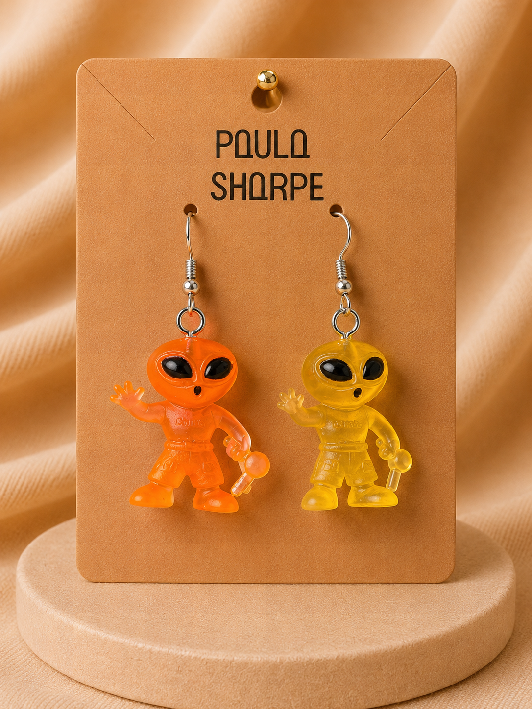 Alien Earrings