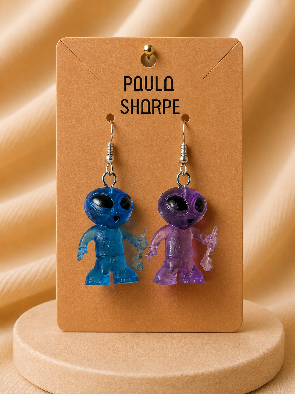 Alien Earrings