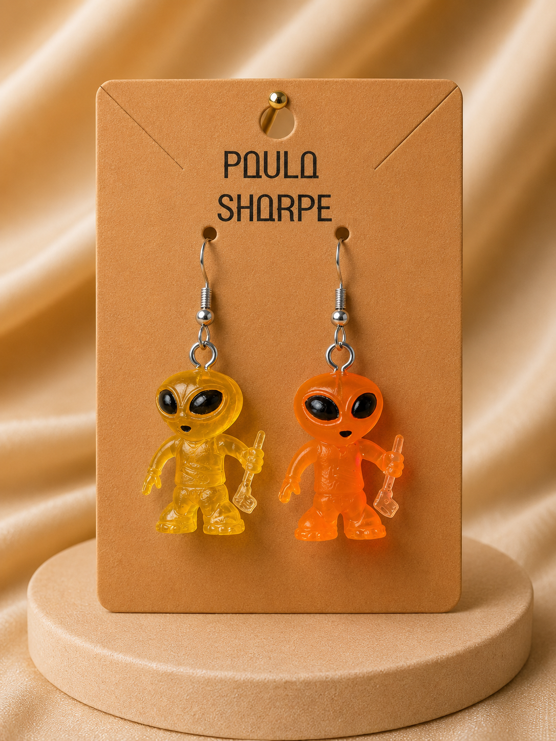 Alien Earrings