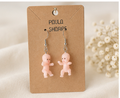 Baby Earrings with Sterling Silver Hooks