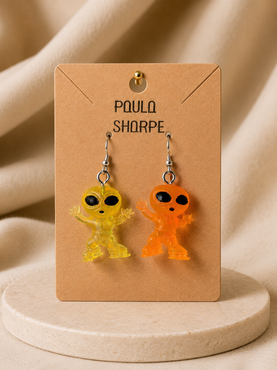 Alien Earrings