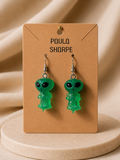 Alien Earrings