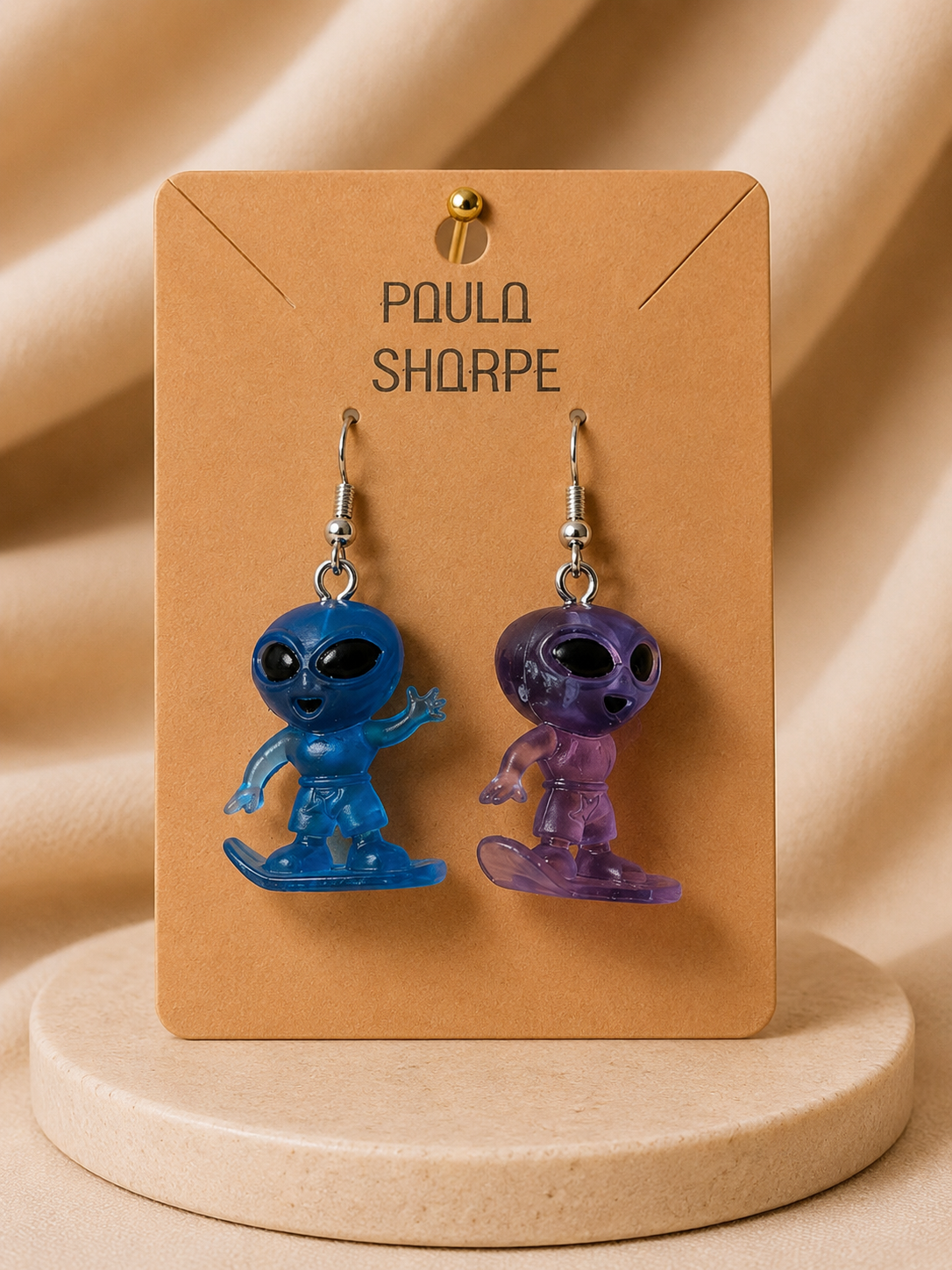 Alien Earrings