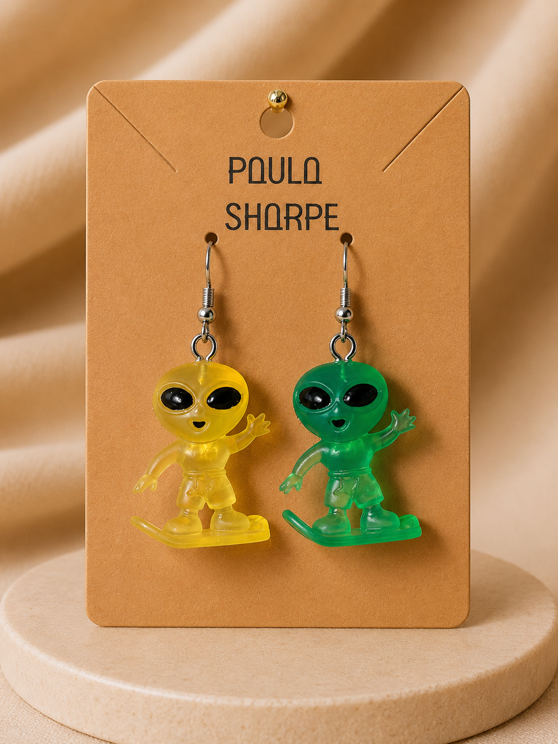 Alien Earrings
