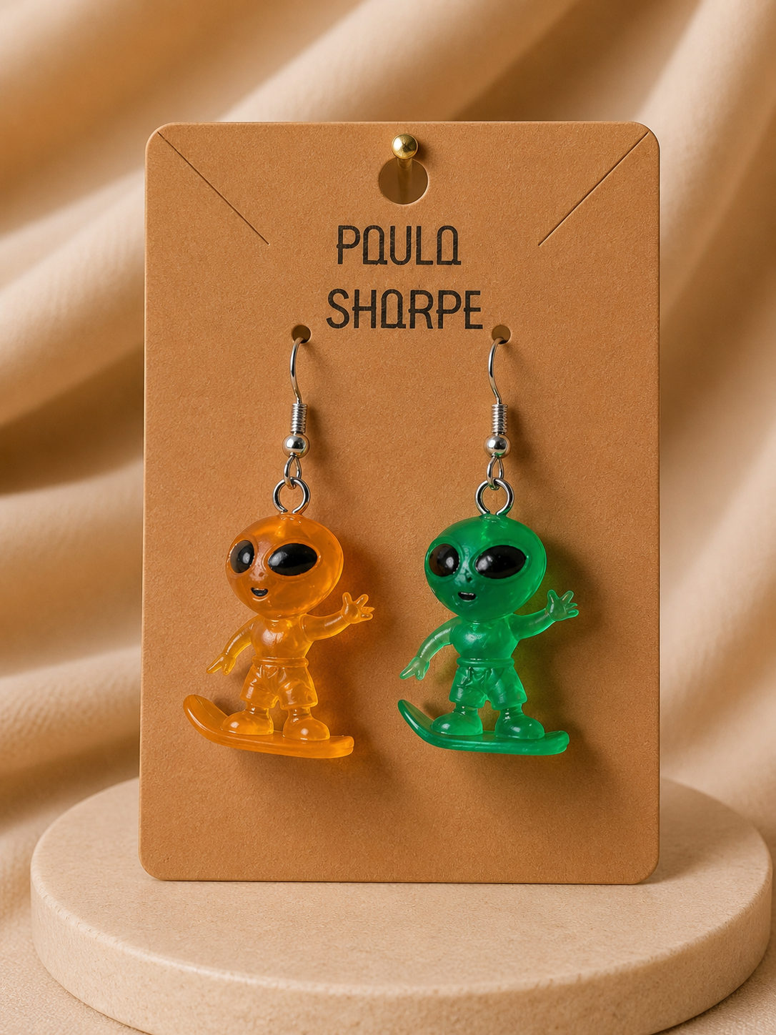 Alien Earrings