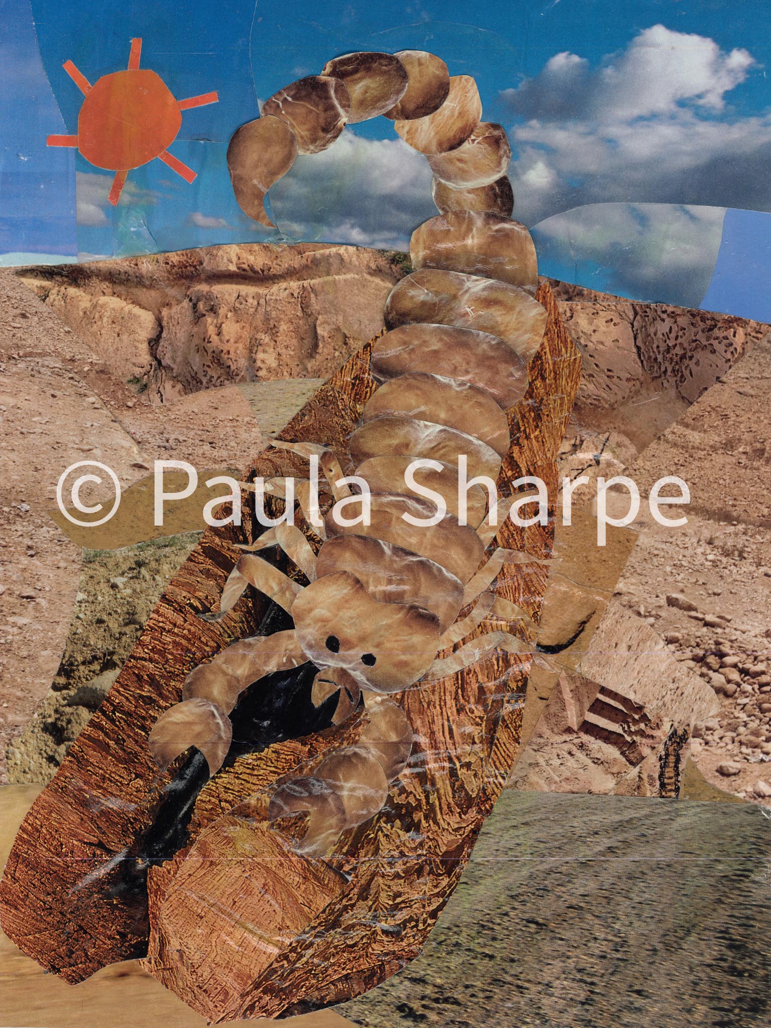 Scorpion Collage Digital Download