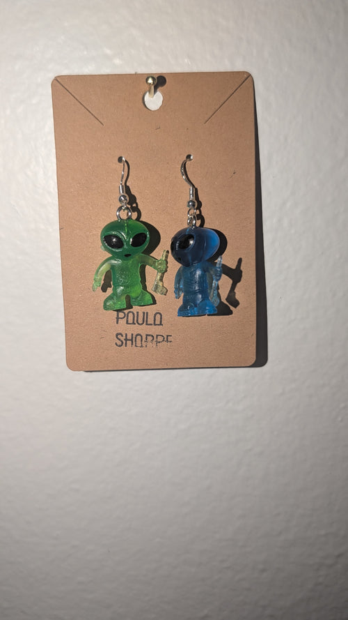 Alien Earrings