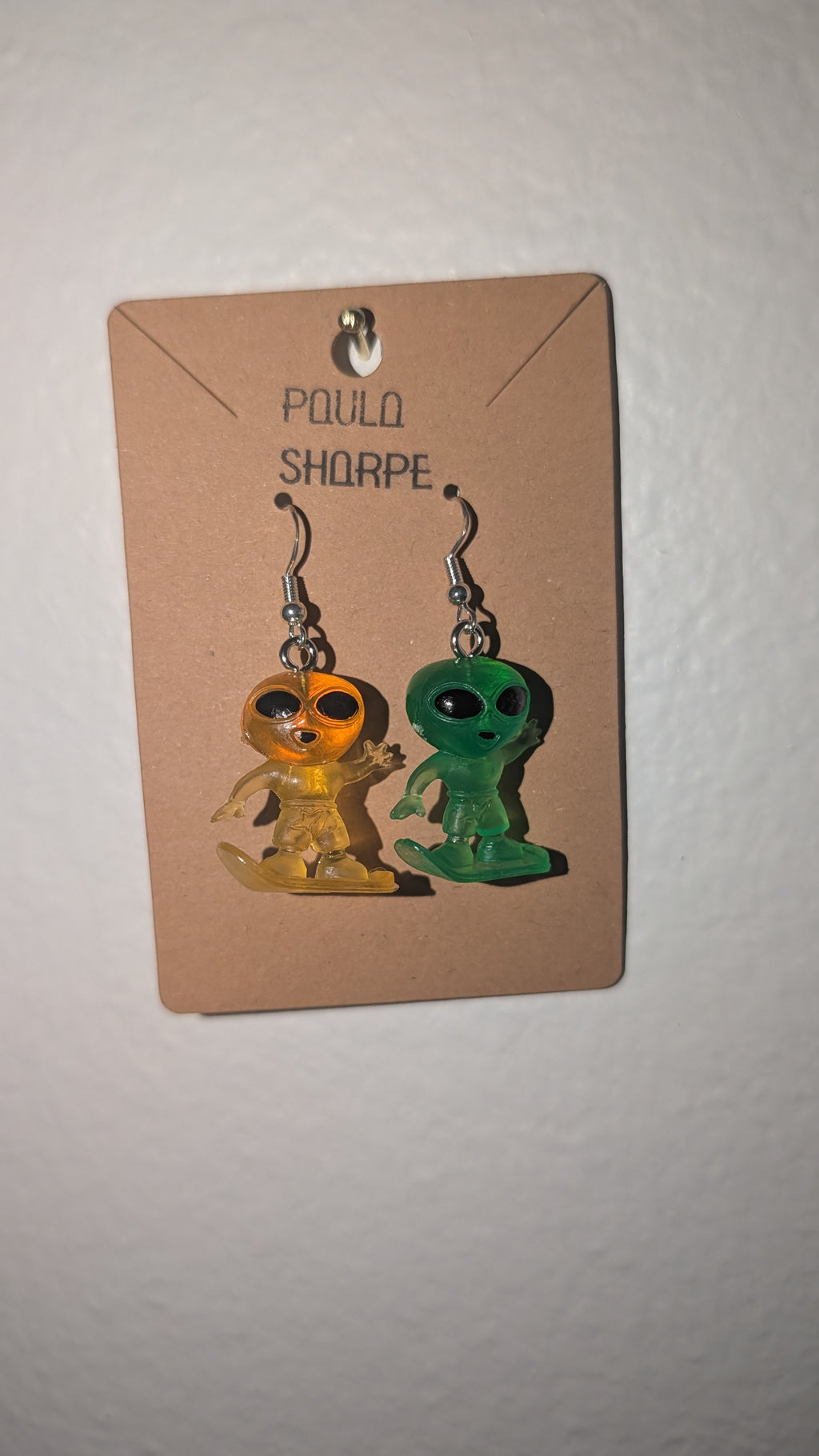 Alien Earrings