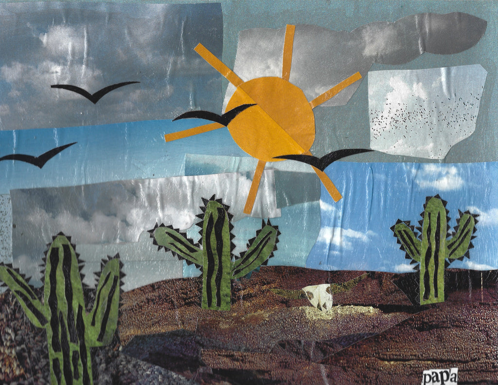 Collage Postcard 5-Pack