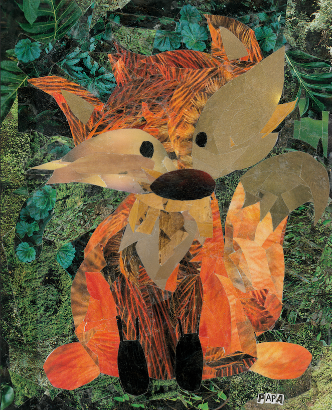 Collage Postcard 5-Pack