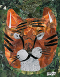Tiger Collage Laminate Sticker